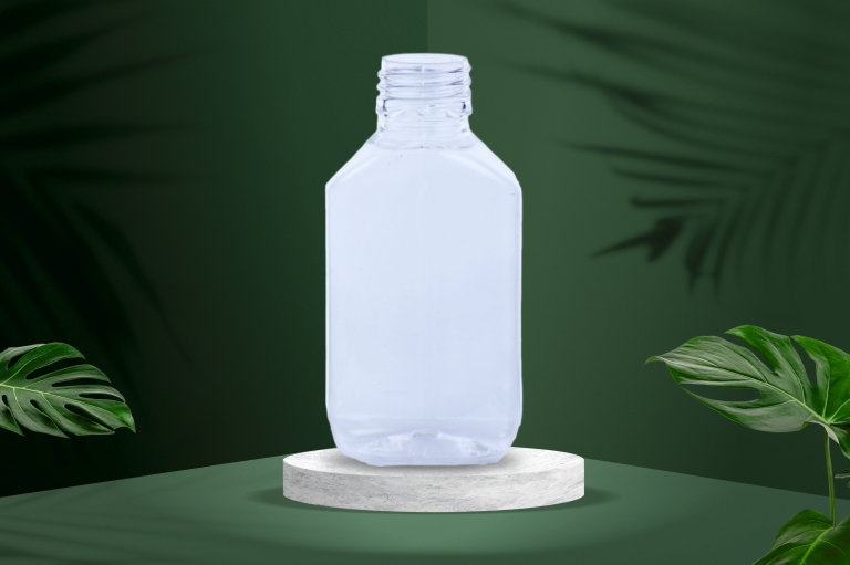 square-shape pet bottle for liquor 60ml